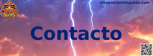Página de contacto de Cleopatra Slots