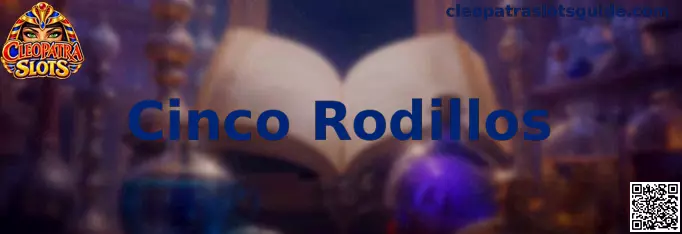 Representación de una tragamonedas Cleopatra Slots con estructura de cinco rodillos