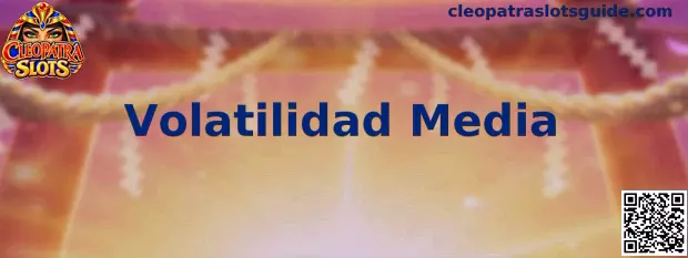 Información sobre Volatilidad Media en Cleopatra Slots