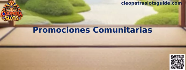 Promociones Comunitarias de Cleopatra Slots