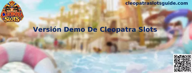 Vista de referencia de la Versión Demo De Cleopatra Slots con temática del antiguo Egipto