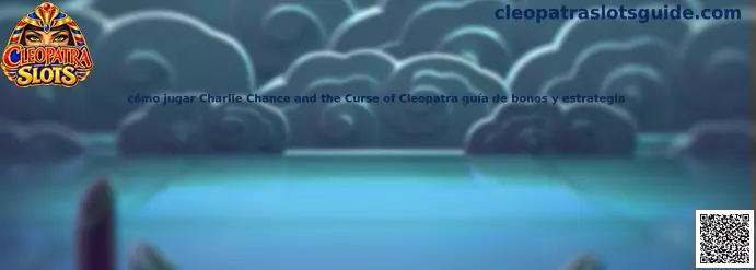 Imagen ilustrativa de Charlie Chance and the Curse of Cleopatra para la guía de bonos, símbolos y giros gratis de Cleopatra Slots
